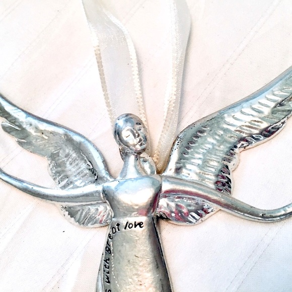 ✝️Vintage Silver Mother Teresa Ornament✝️ - Picture 4 of 8